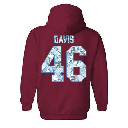 Alabama - NCAA Football : Chase Davis - Hooded Sweatshirt-1