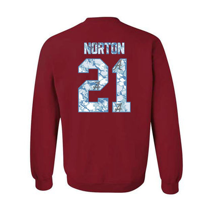 Alabama - NCAA Baseball : Brennen Norton - Hydrobama™ Crewneck Sweatshirt-1