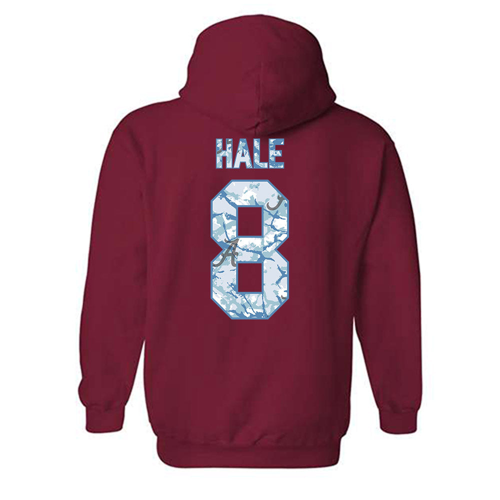 Alabama - NCAA Football : Jalen Hale - Hooded Sweatshirt-1