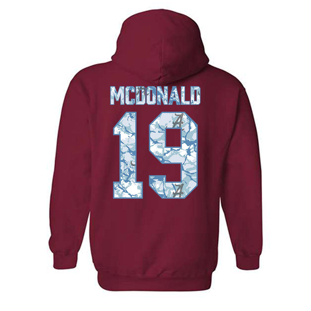 Alabama - NCAA Women's Soccer : Kierson McDonald - Hydrobama™ Hooded Sweatshirt-1