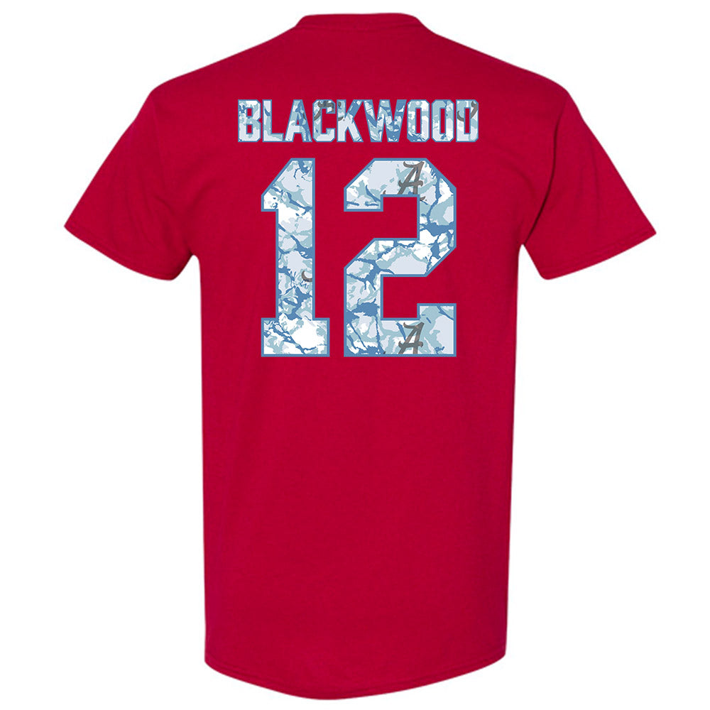 Alabama - NCAA Baseball : JT Blackwood - Hydrobama™ T-Shirt-1