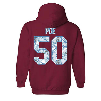 Alabama - NCAA Football : Casey Poe - Hooded Sweatshirt-1