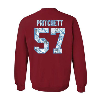 Alabama - NCAA Football : Elijah Pritchett - Crewneck Sweatshirt-1