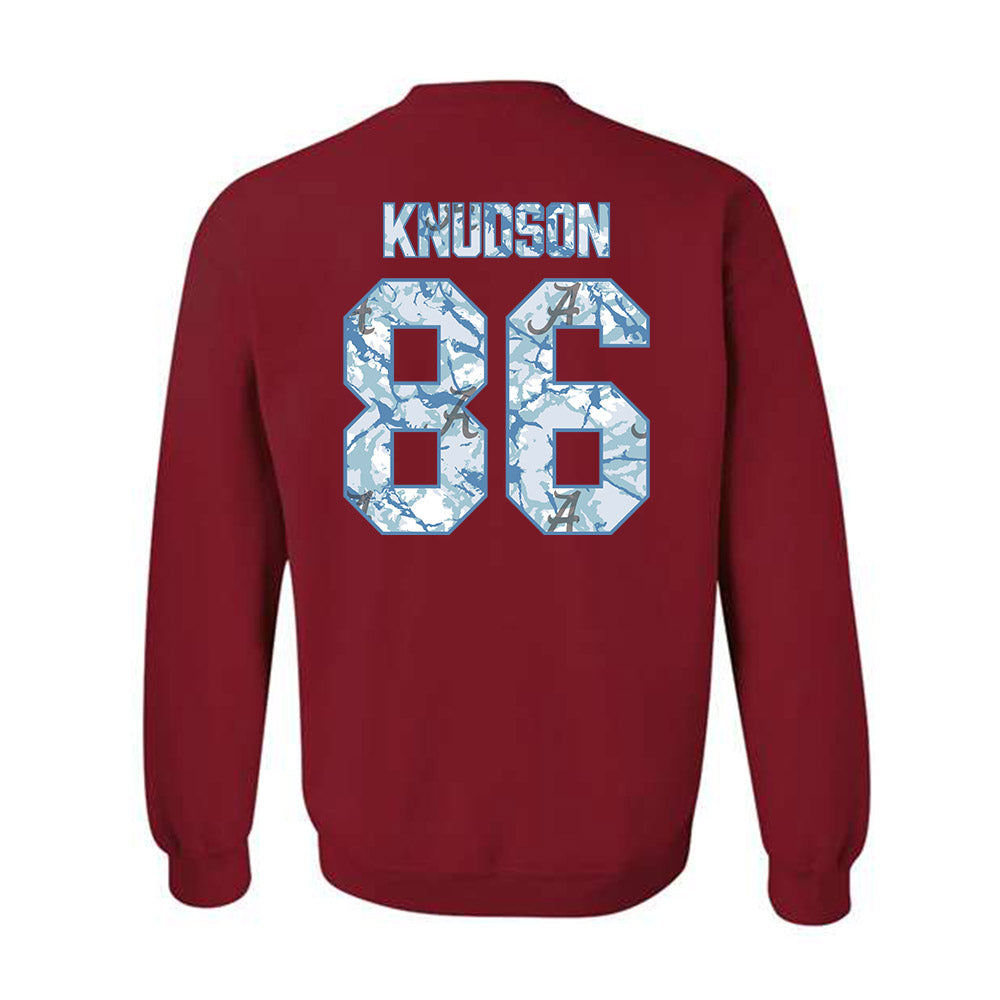 Alabama - NCAA Football : Peter Knudson - Crewneck Sweatshirt-1