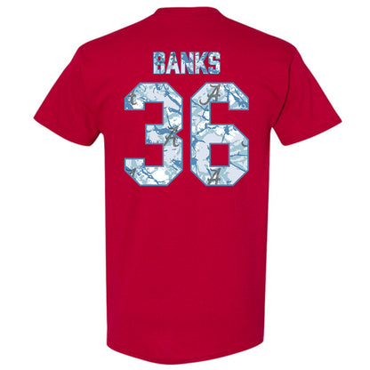 Alabama - NCAA Baseball : Hagan Banks - Hydrobama™ T-Shirt-1