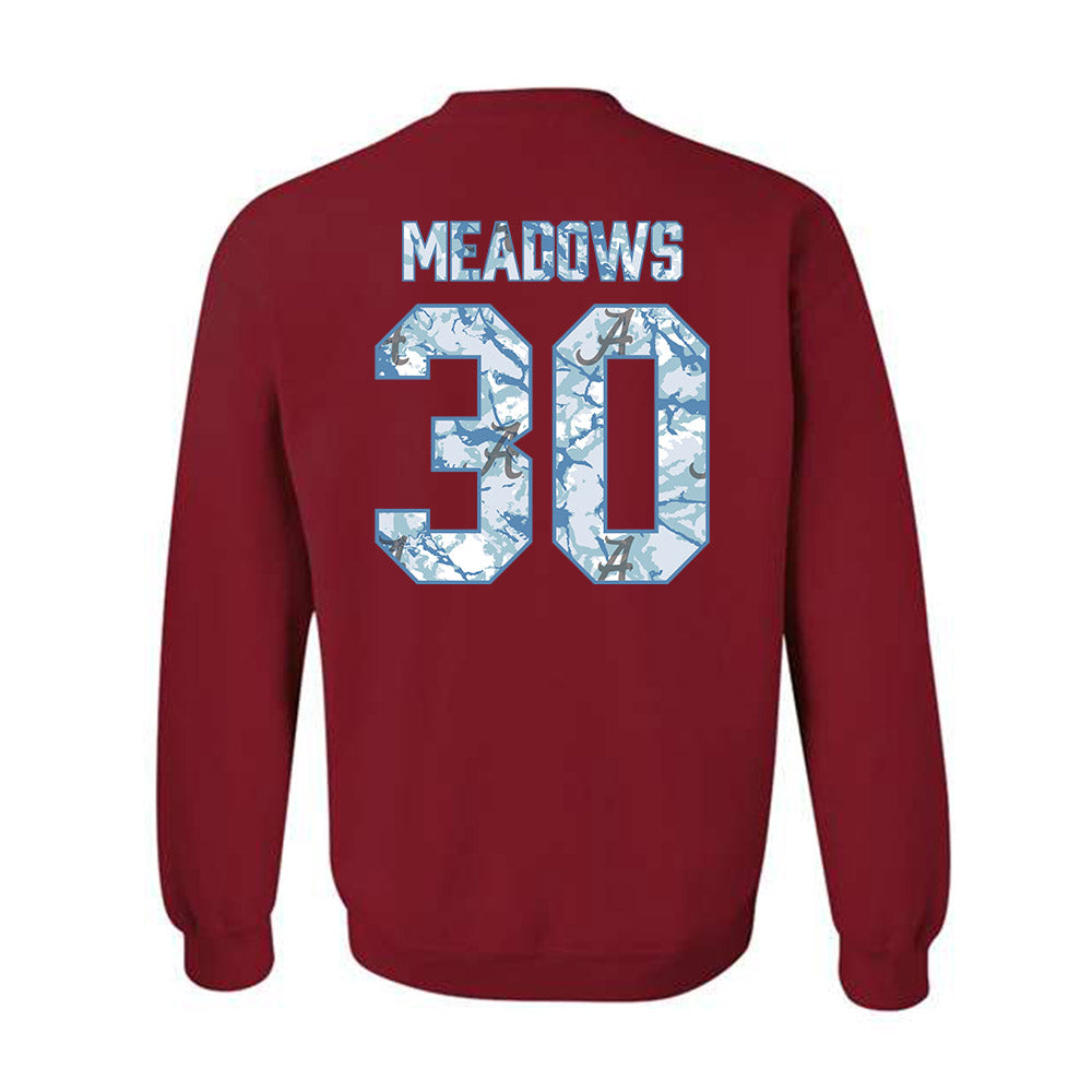 Alabama - NCAA Football : Derek Meadows - Crewneck Sweatshirt-1