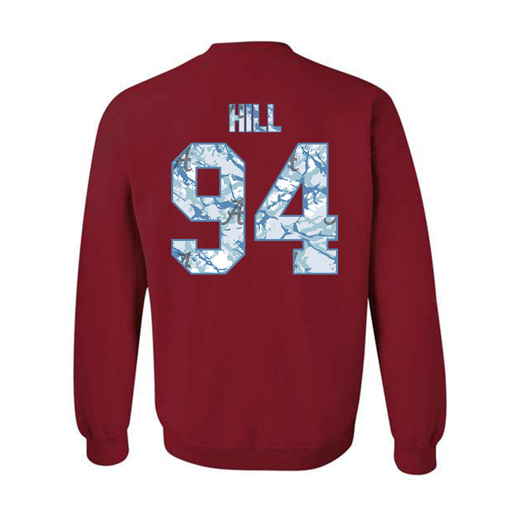 Alabama - NCAA Football : Edric Hill - Crewneck Sweatshirt-1
