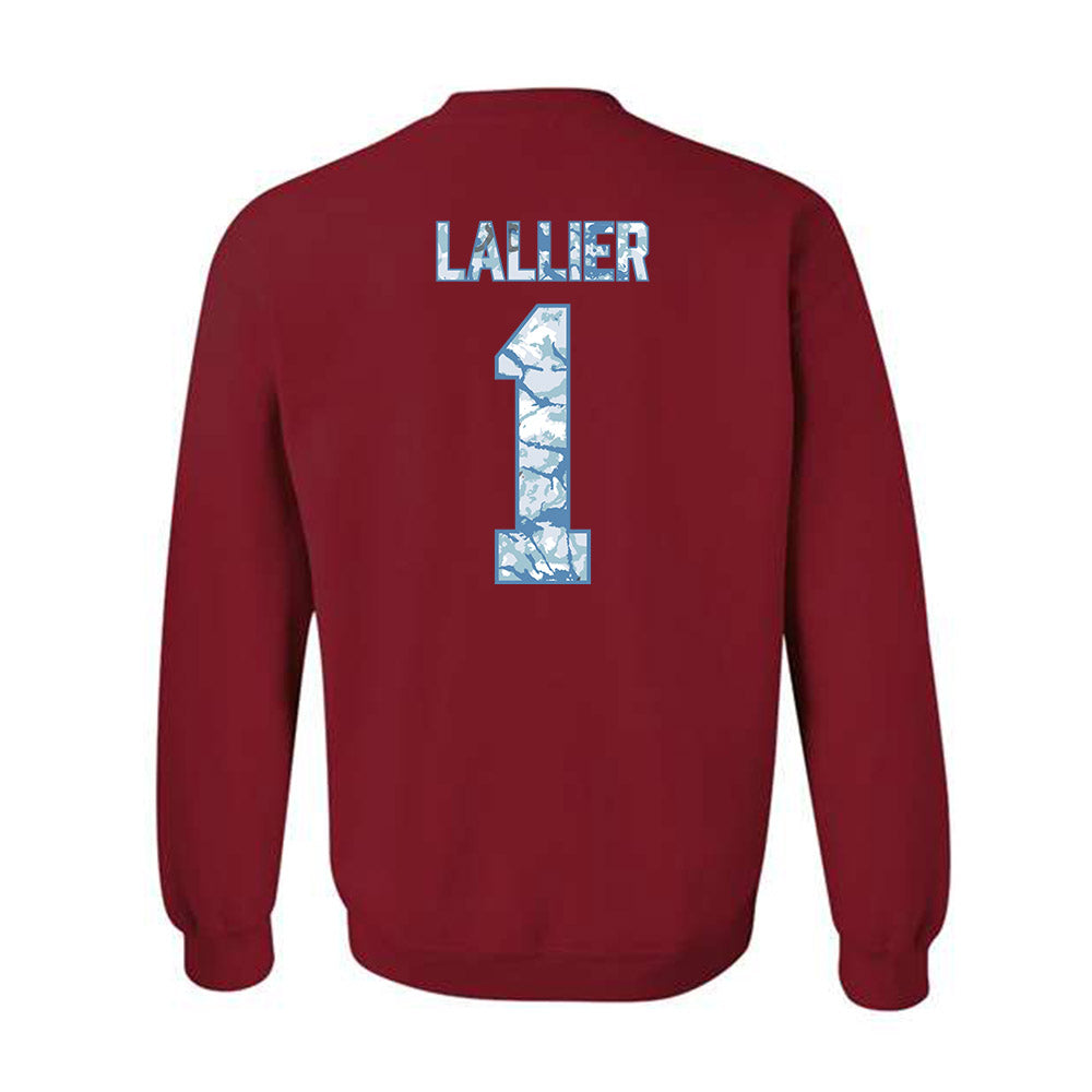Alabama - NCAA Women's Soccer : Coralie Lallier - Hydrobama™ Crewneck Sweatshirt-1