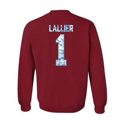 Alabama - NCAA Women's Soccer : Coralie Lallier - Hydrobama™ Crewneck Sweatshirt-1