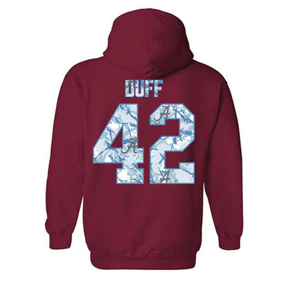 Alabama - NCAA Baseball : Ahmaad Duff - Hydrobama™ Hooded Sweatshirt-1