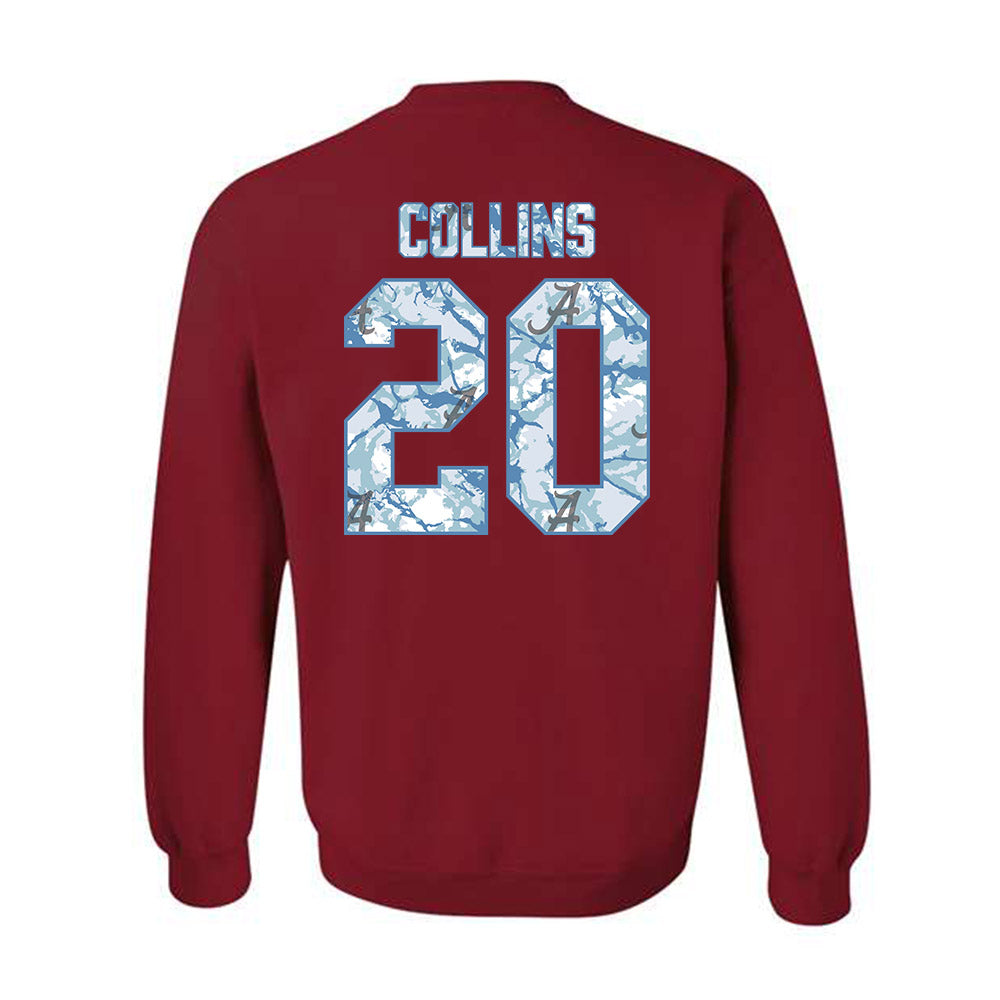 Alabama - NCAA Women's Basketball : Diana Collins - Hydrobama™ Crewneck Sweatshirt-1