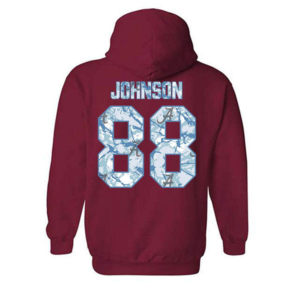 Alabama - NCAA Softball : Lauren Johnson - Hydrobama™ Hooded Sweatshirt-1