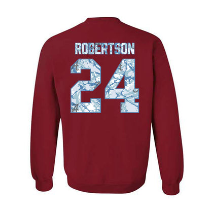 Alabama - NCAA Baseball : Tate Robertson - Hydrobama™ Crewneck Sweatshirt-1