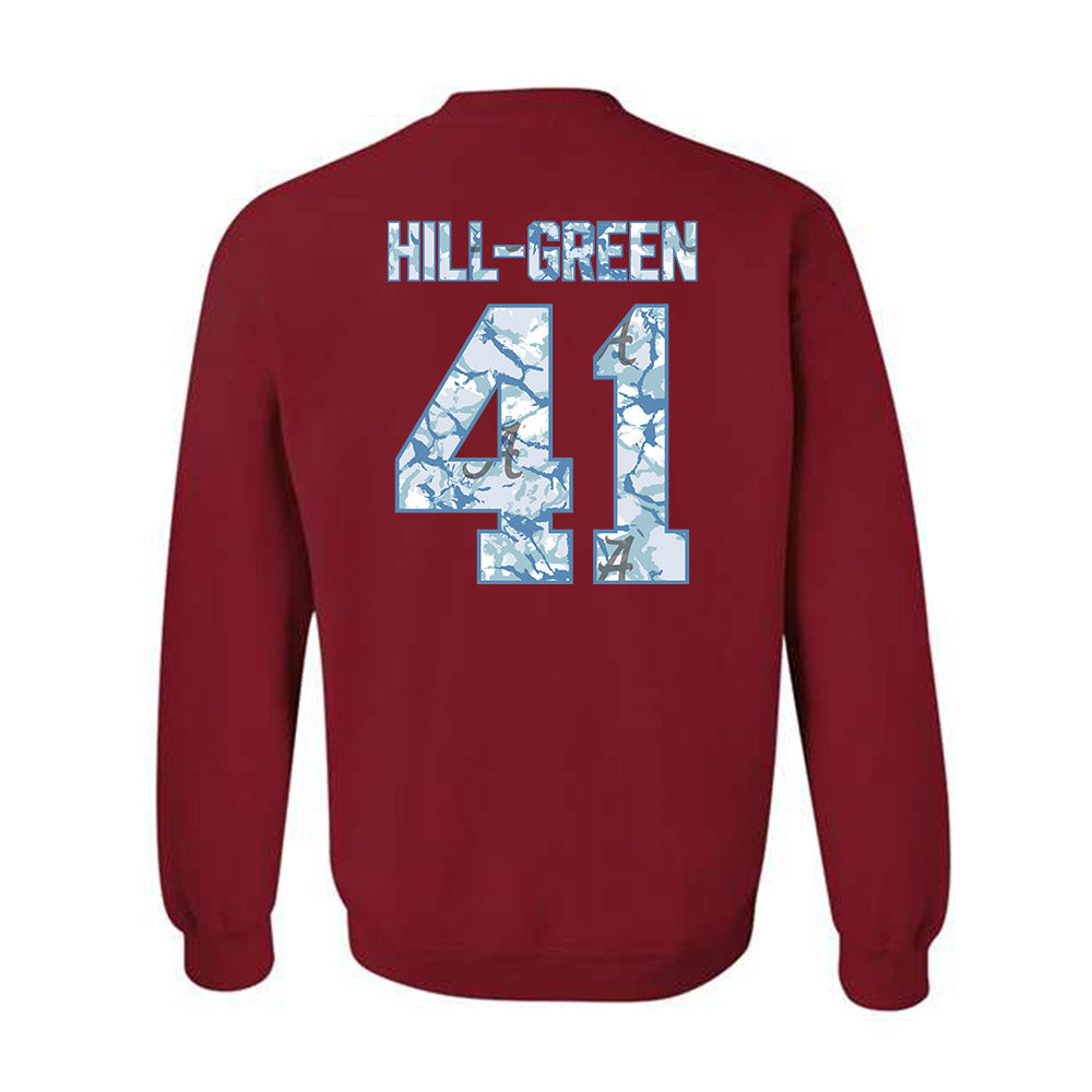 Alabama - NCAA Football : Nikhai Hill-Green - Crewneck Sweatshirt-1