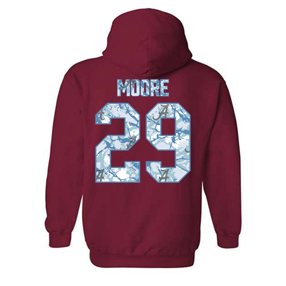 Alabama - NCAA Football : Ayden Moore - Hooded Sweatshirt-1