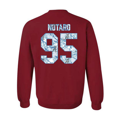 Alabama - NCAA Football : Peter Notaro - Crewneck Sweatshirt-1