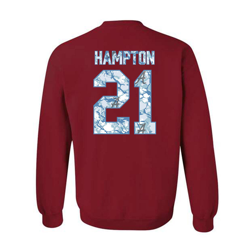 Alabama - NCAA Football : Bubba Hampton - Crewneck Sweatshirt-1
