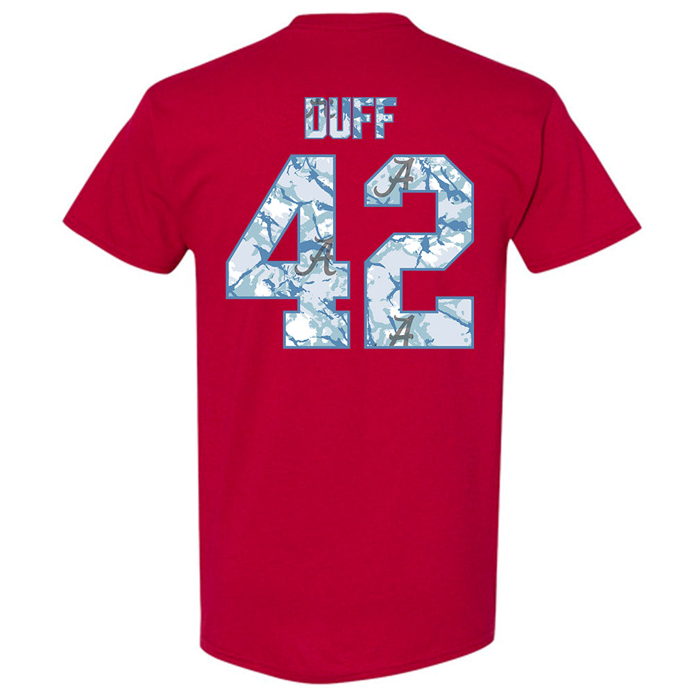 Alabama - NCAA Baseball : Ahmaad Duff - Hydrobama™ T-Shirt-1