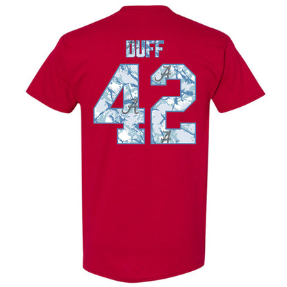 Alabama - NCAA Baseball : Ahmaad Duff - Hydrobama™ T-Shirt-1
