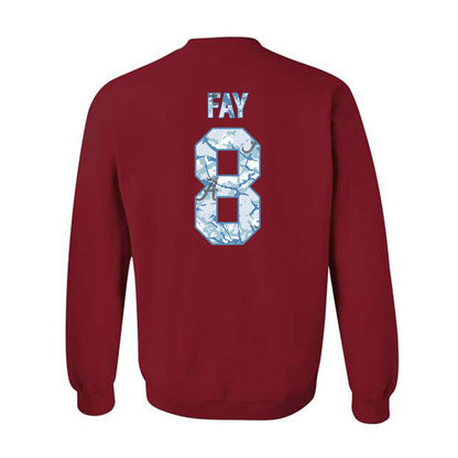 Alabama - NCAA Baseball : Tyler Fay - Hydrobama™ Crewneck Sweatshirt-1