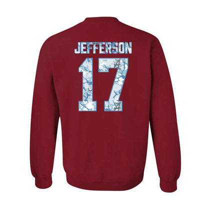 Alabama - NCAA Football : Amari Jefferson - Crewneck Sweatshirt-1