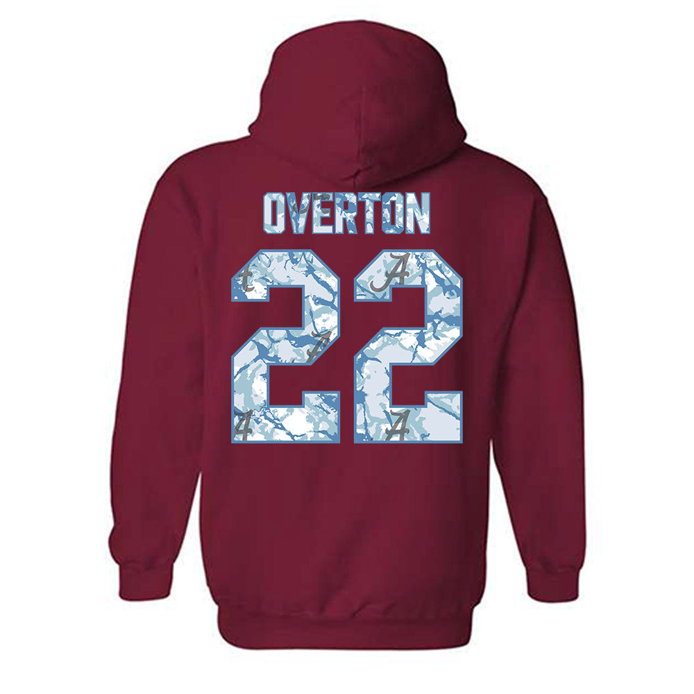 Alabama - NCAA Football : LT Overton - Hooded Sweatshirt-1