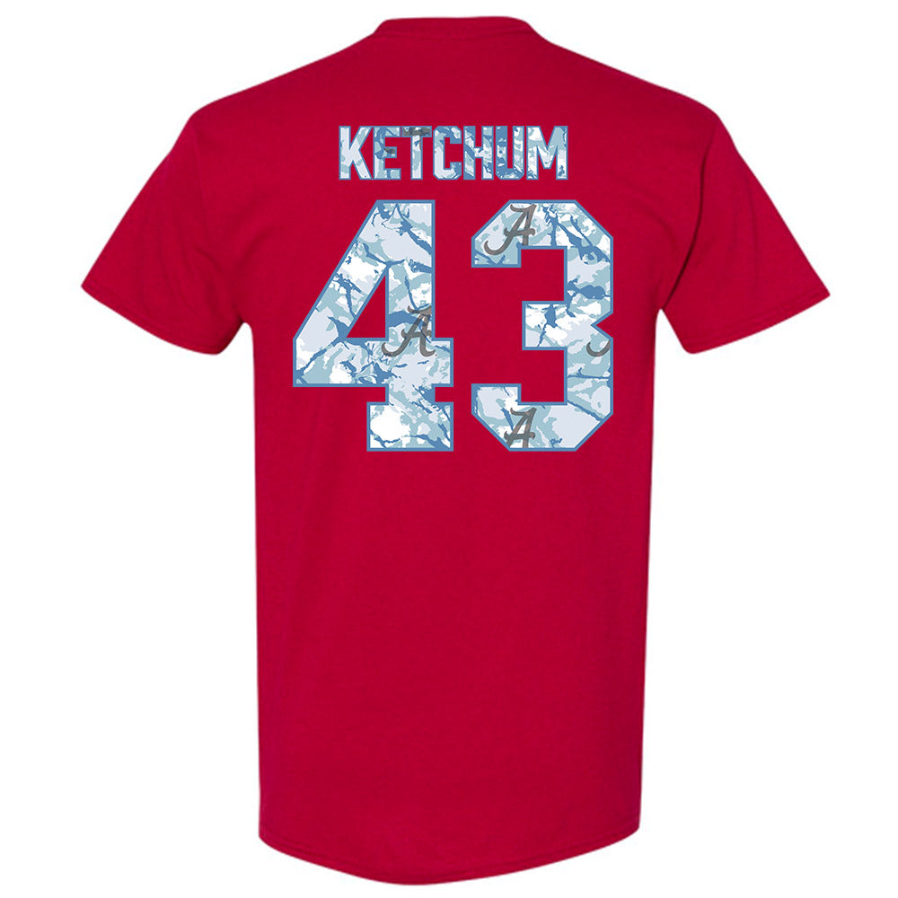 Alabama - NCAA Baseball : Jack Ketchum - Hydrobama™ T-Shirt-1
