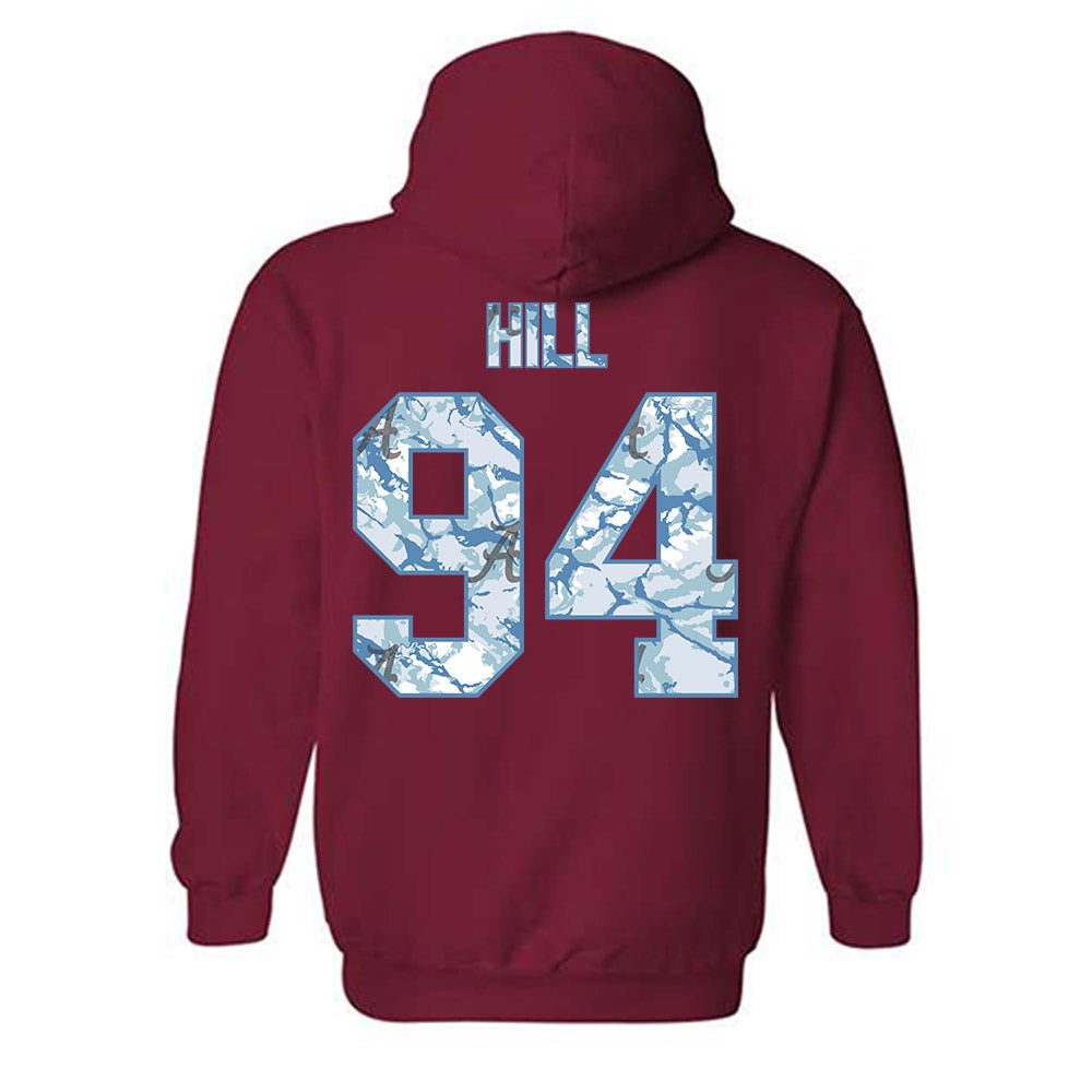 Alabama - NCAA Football : Edric Hill - Hooded Sweatshirt-1