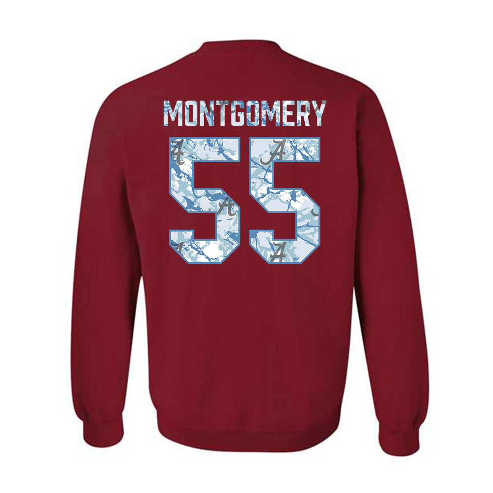 Alabama - NCAA Football : Roq Montgomery - Crewneck Sweatshirt-1