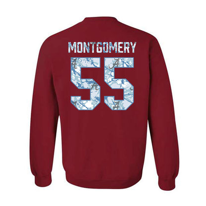 Alabama - NCAA Football : Roq Montgomery - Crewneck Sweatshirt-1