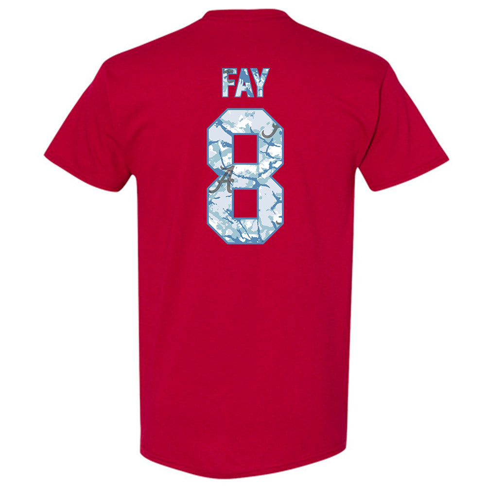 Alabama - NCAA Baseball : Tyler Fay - Hydrobama™ T-Shirt-1