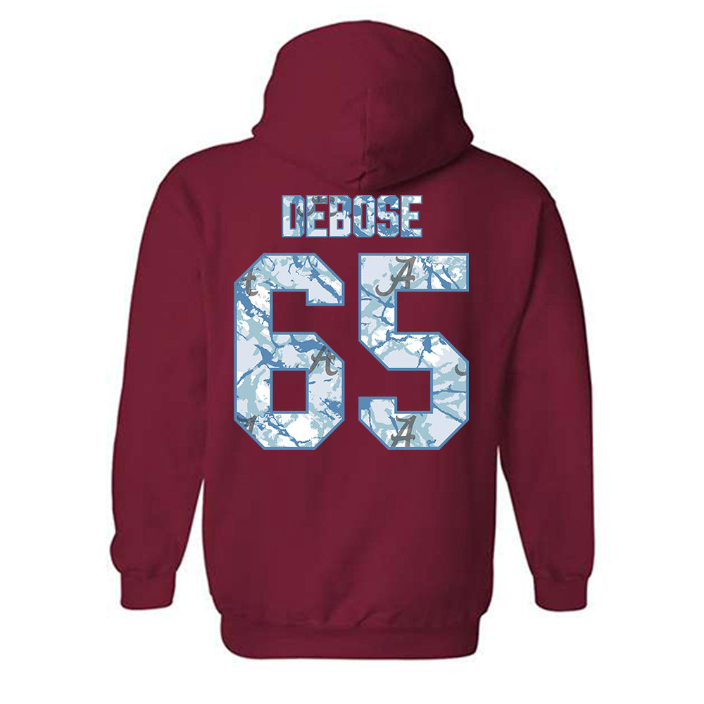 Alabama - NCAA Football : Micah DeBose - Hooded Sweatshirt-1