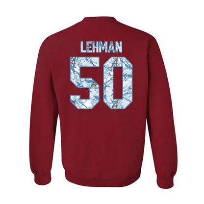 Alabama - NCAA Baseball : Connor Lehman - Hydrobama™ Crewneck Sweatshirt-1