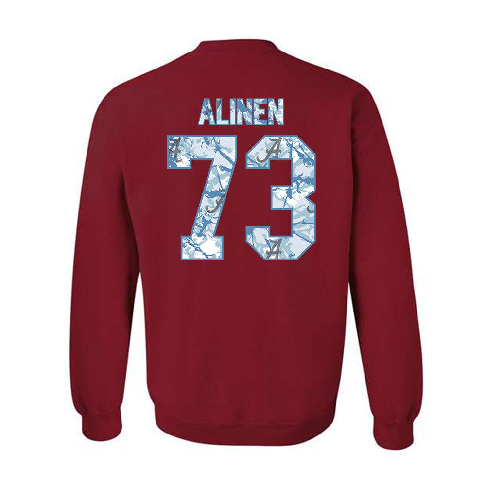 Alabama - NCAA Football : Olaus Alinen - Crewneck Sweatshirt-1