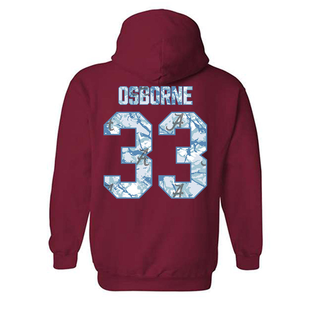 Alabama - NCAA Football : Hunter Osborne - Hooded Sweatshirt-1