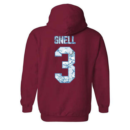 Alabama - NCAA Baseball : Kade Snell - Hydrobama™ Hooded Sweatshirt-1