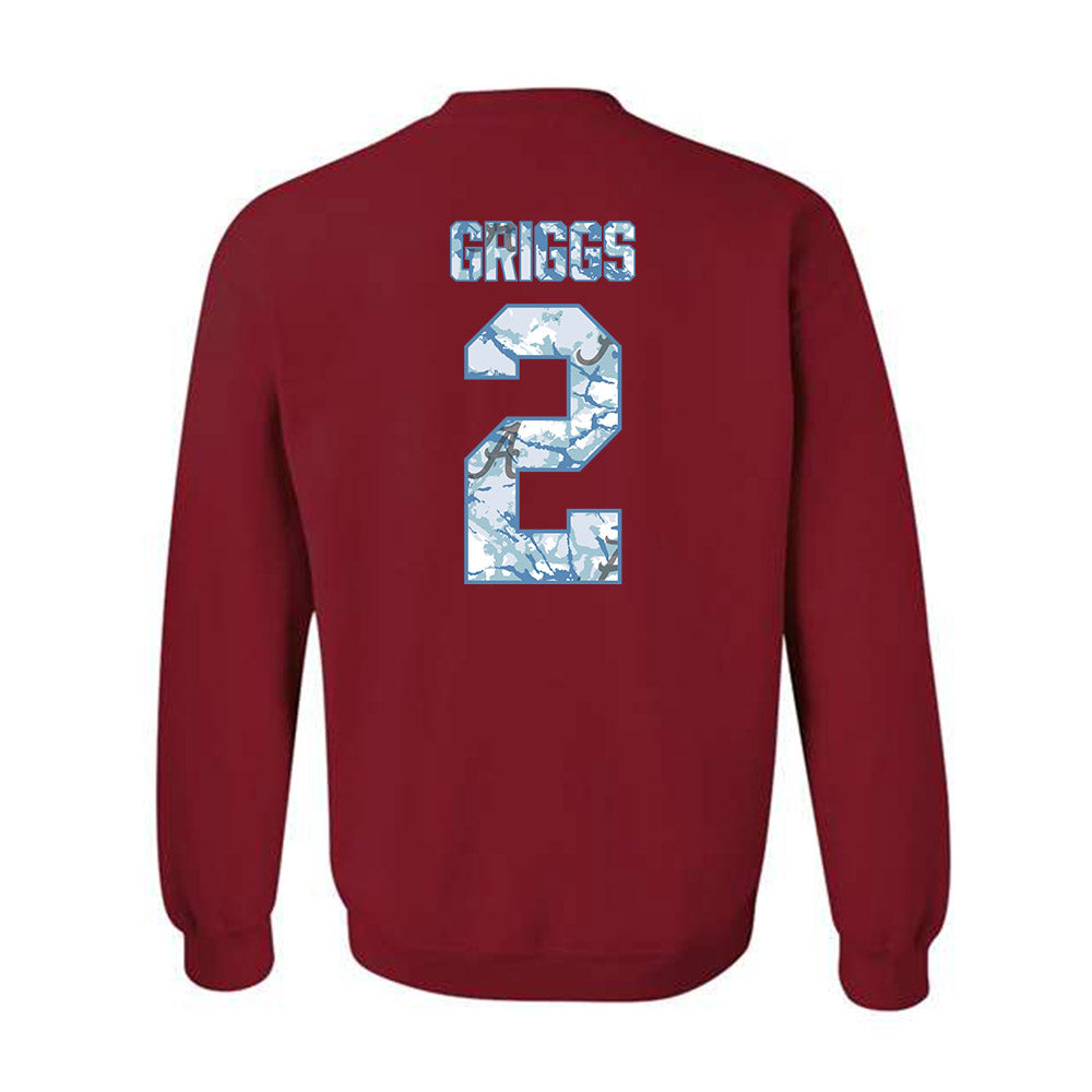 Alabama - NCAA Softball : Gerritt Griggs - Hydrobama™ Crewneck Sweatshirt-1