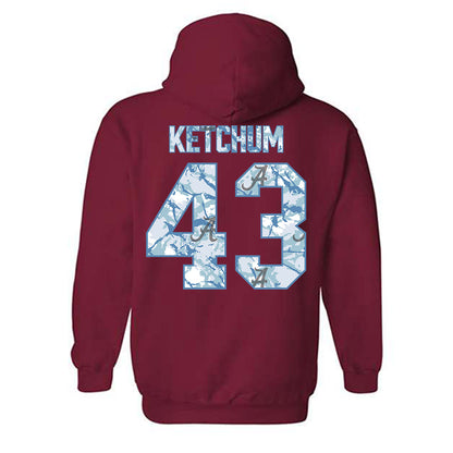 Alabama - NCAA Baseball : Jack Ketchum - Hydrobama™ Hooded Sweatshirt-1