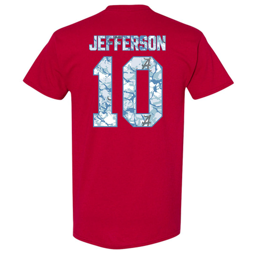 Alabama - NCAA Football : Justin Jefferson - T-Shirt-1