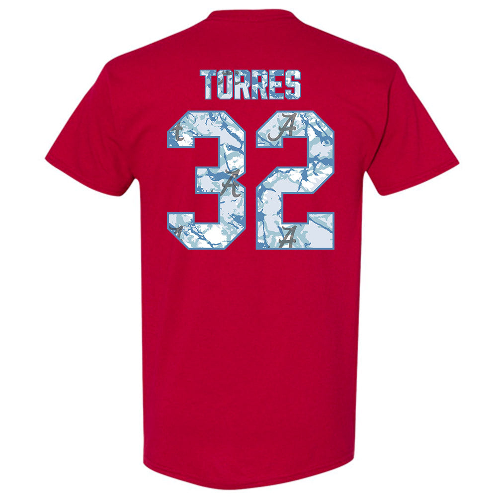 Alabama - NCAA Baseball : Jason Torres - Hydrobama™ T-Shirt-1