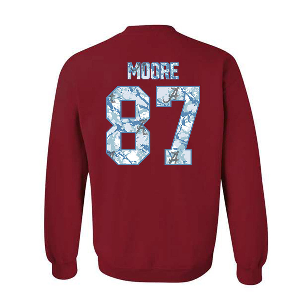 Alabama - NCAA Football : Bud Moore - Crewneck Sweatshirt-1