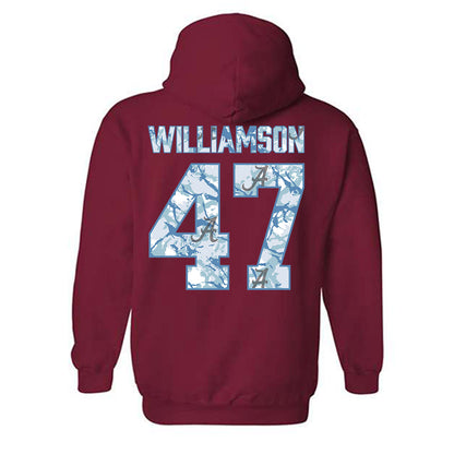 Alabama - NCAA Baseball : Jojo Williamson - Hydrobama™ Hooded Sweatshirt-1
