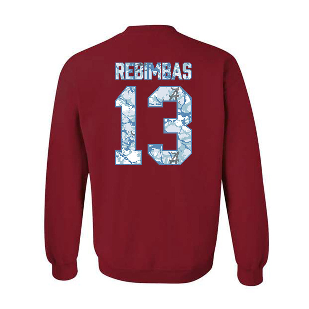Alabama - NCAA Women's Soccer : Melina Rebimbas - Hydrobama™ Crewneck Sweatshirt-1