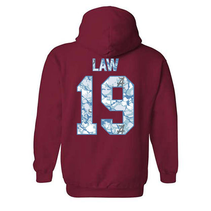 Alabama - NCAA Football : Kendrick Law - Hooded Sweatshirt-1