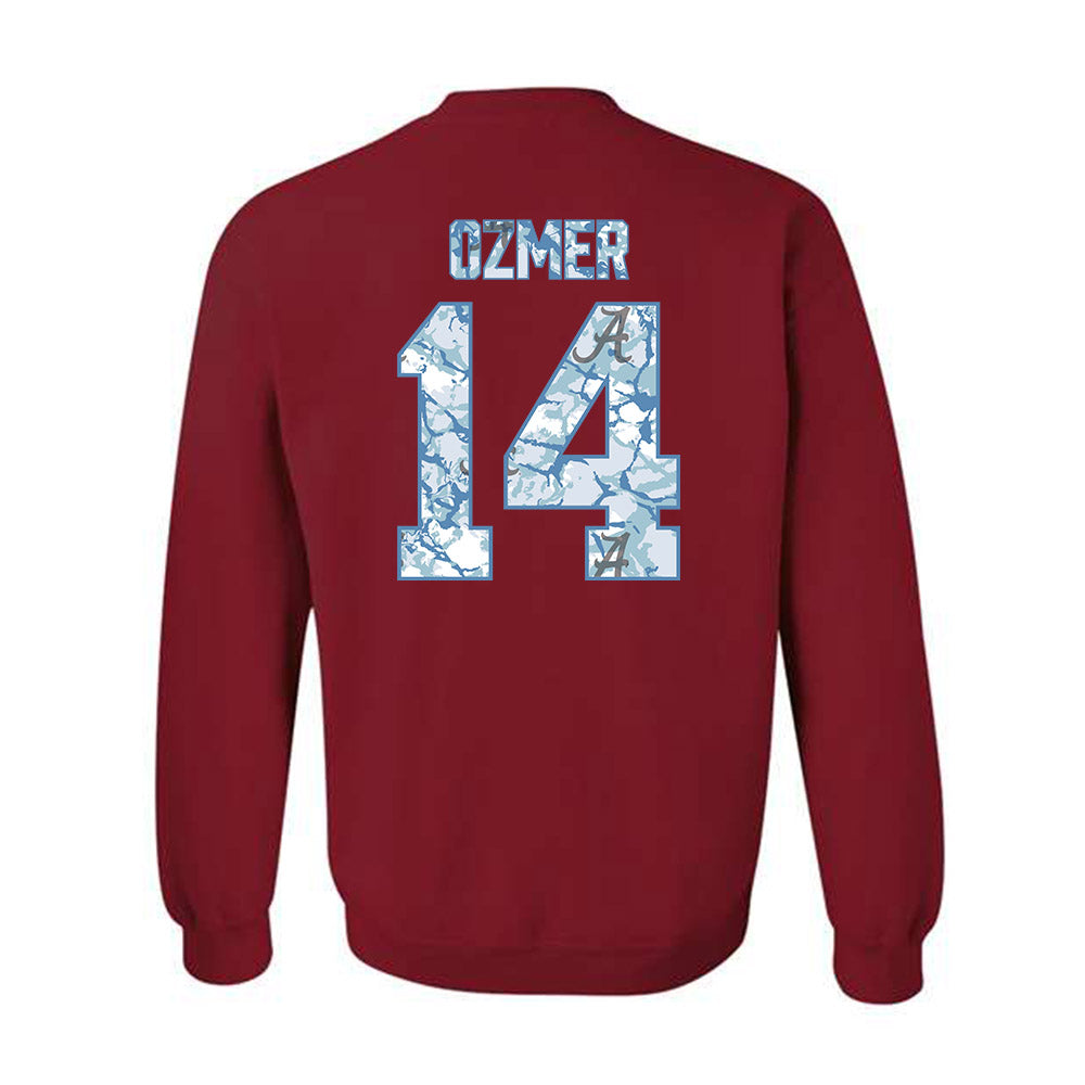 Alabama - NCAA Baseball : Carson Ozmer - Hydrobama™ Crewneck Sweatshirt-1