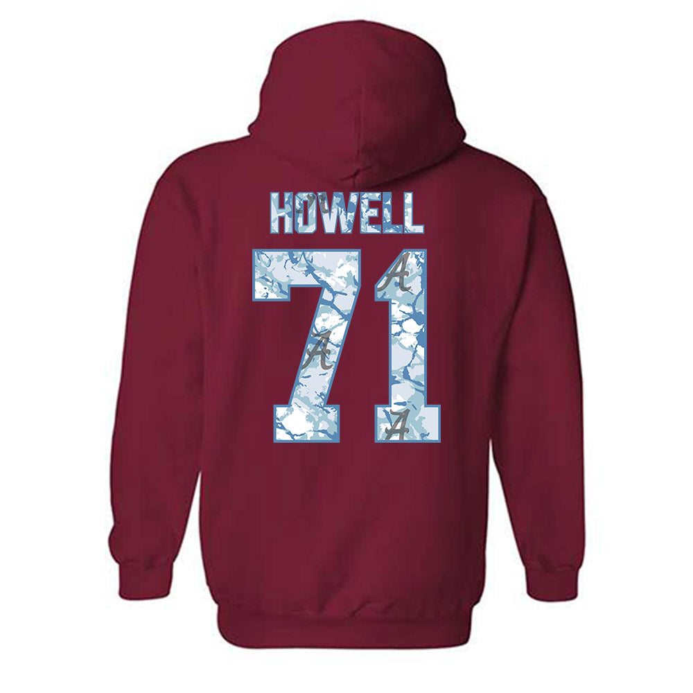 Alabama - NCAA Football : Jackson Howell - Hooded Sweatshirt-1