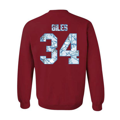 Alabama - NCAA Softball : Marlie Giles - Hydrobama™ Crewneck Sweatshirt-1