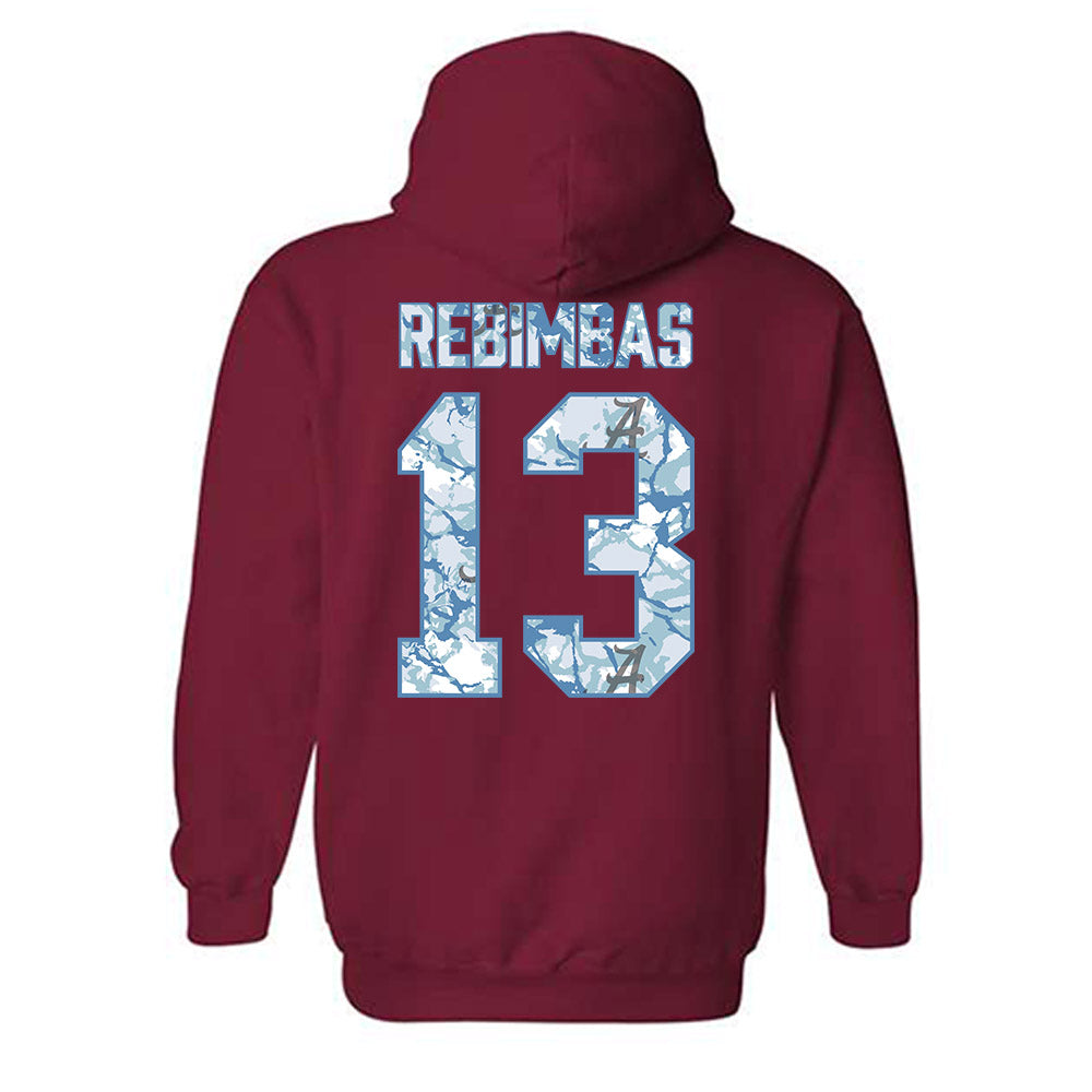 Alabama - NCAA Women's Soccer : Melina Rebimbas - Hydrobama™ Hooded Sweatshirt-1