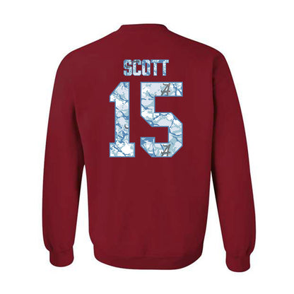 Alabama - NCAA Women's Basketball : Ta'Mia Scott - Hydrobama™ Crewneck Sweatshirt-1