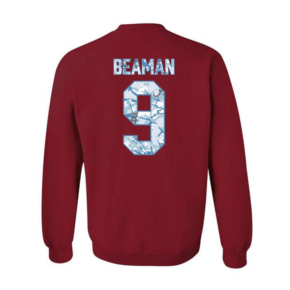 Alabama - NCAA Football : Jeremiah Beaman - Crewneck Sweatshirt-1